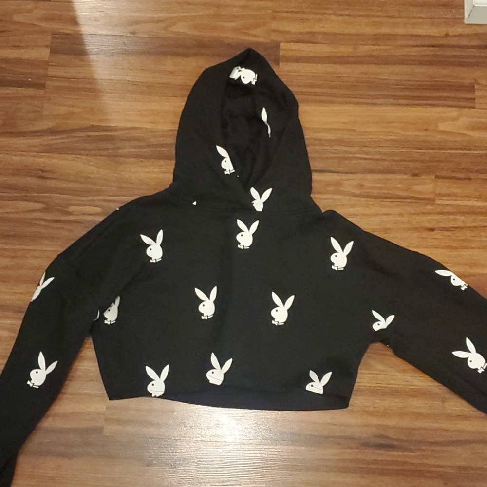 Playboy crop sweatshirt